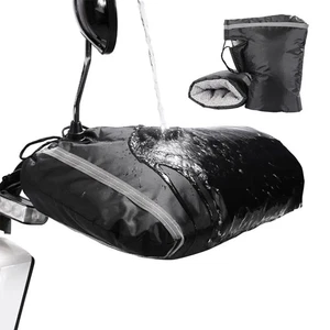 Pair NEW Motorcycle Handlebar Mittens For Winter Windproof Warm - Picture 1 of 8
