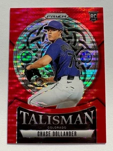 2025 Panini Prizm - Chase Dollander #9 - Talisman - Red Pulsar Prizm /399 - (RC) - Picture 1 of 2