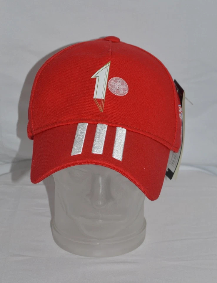 Cap / Baseballcap / Mütze vom FC Bayern München, Rot / Blau, Adidas  *NEU* - Bild 1 von 1