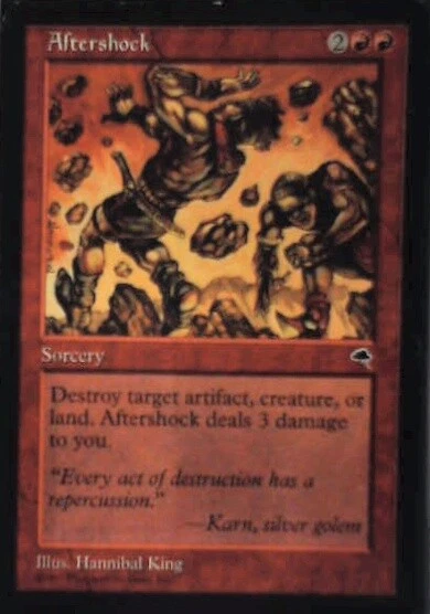 Aftershock - Tempest: #160, Magic: The Gathering Mp R37 - Image 1 of 1