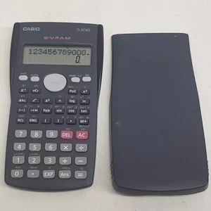 CASIO FX82MS Advanced Scientific Calculator for A-Level & Gcse's 2 LINE DISPLAY - Afbeelding 1 van 8