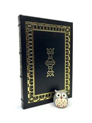 EASTON PRESS Anatoly Karpov on Karpov Leather SIGNED First Leather Chess GM Bio - Image 1 of 4