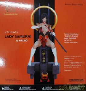 Yamato 1/6 Resin Statue Lady Samurai Fantasy Figure Gallery