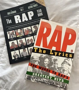 2 Rap Lyric Books/like New - Picture 1 of 2