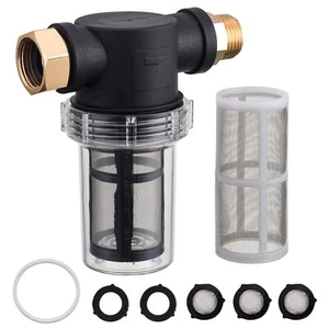 Garden Hose Filter Sediment Filter Attachment for Pressure Washer Inlet Water... - Picture 1 of 6