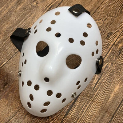 NUOVA maschera Halloween Freddy Jason spaventosa festa hockey maschera venerdì 13 maschera completa - Immagine 1 di 4