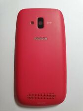 Coque arrière cache batterie pour Nokia Lumia 610 rouge rose 100% piece origine