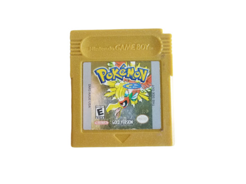 Pokemon Gold Version (Nintendo Game Boy Color, 2000) for sale