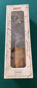 MIXIT Wine Bottle Glass “ Bottoms Up “ 9 Inches Tall. Brand New with The Box. - Picture 1 of 3