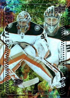 2023-24 Upper Deck John Gibson #SZ-23 Star Zone - Image 1 of 2