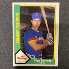1990 CMC Calgary Cannons #12 Edgar Martinez
