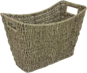 Seagrass Magazine Rack Storage Rack Wicker Classical Storage Magazines Newspaper - Picture 1 of 6