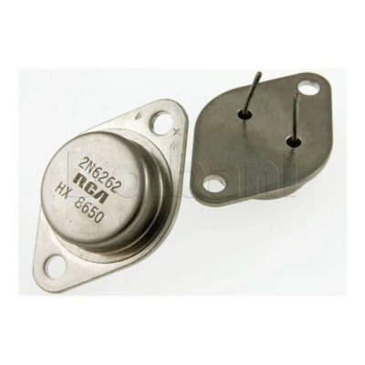 2N6262 Original Harris TO3 Semiconductor ECG87, NTE87 - Изображение 1 из 2