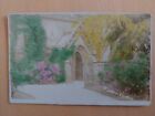 Sonnenuhr auf St. Laurence's Church, Chorley. Kolorierte seltene RP-Postkarte. C64