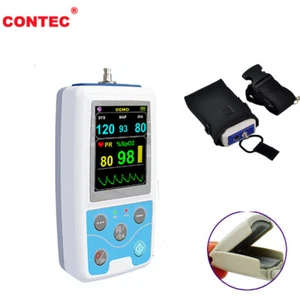 Vital Signs Patient Monitor+Software NIBP SPO2 PR Monitor+Adult Cuff,software,CE - Picture 1 of 15