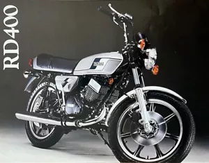 1978 Yamaha RD400 4-page brochure-Vintage Original RD 400 - Picture 1 of 4