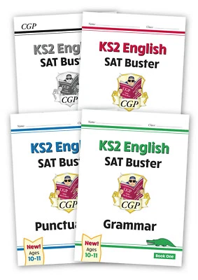 New CGP Complete KS2 English SPaG SAT Buster Book 1 Bundle + answers (for the 22 - Image 1 of 4