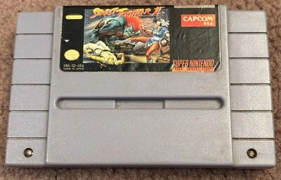 Street Fighter 2 SNES (Super Nintendo Entertainment System) Clean & Tested 1991 - Image 1 of 4