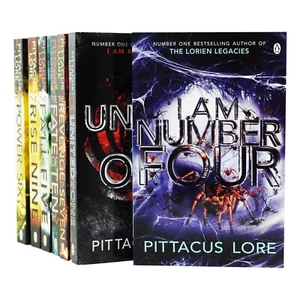 The Lorien Legacies Series 7 Books Set by Pittacus Lore - Ages 13+ - Paperback - Picture 1 of 4