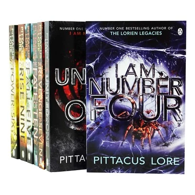 The Lorien Legacies Series 7 Books Set by Pittacus Lore - Ages 13+ - Paperback - Image 1 of 4