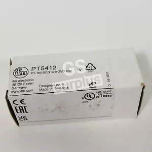 NEW IFM PT-160-SEG14-A-ZVG/US/ / PT5412 PRESSURE SENSOR - Picture 1 of 4