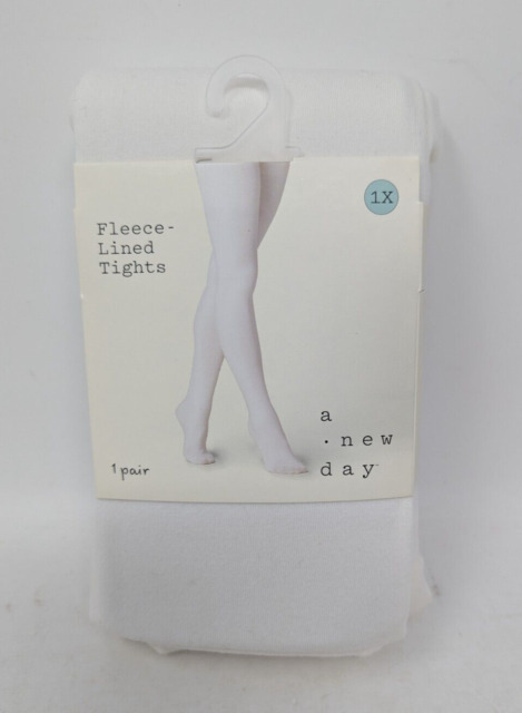 Women Thermal Lined Translucent Pantyhose Warm Winter Fleece Tights  Stockings US