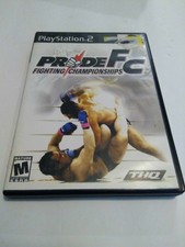 Pride FC Fighting Championships PS2 Playstation 2 - no Manual - Tested