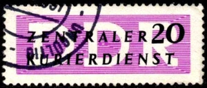 Zentraler Kurierdienst Germany Courier Stamp - Picture 1 of 2