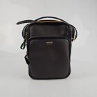 Tom Ford Buckley Chocolate Brown Leather Messenger Bag New