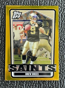 🔥DREW BREES 2007 TOPPS DPP CHROME COLOR MATCH GOLD #'D /99!🔥SAINTS! - Picture 1 of 2
