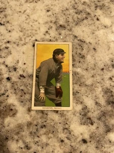 1909 T206 GERMANY SCHAEFER PORTRAIT PIEDMONT VG/EX GREAT LOOKING CARD - Picture 1 of 3