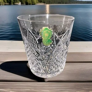 Waterford Crystal Mooncoin Old Fashioned Glass Cups 764676 - Picture 1 of 16