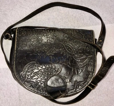 Vintage Ann Taylor Leather Crossbody Purse - Image 1 of 4