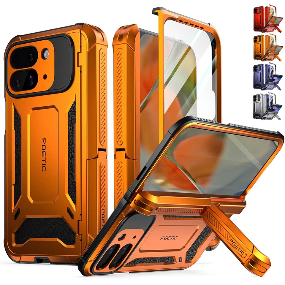 For Google Pixel 9 Pro Fold 5G Case Rugged Shockproof With KickStand Cover - Image 1 of 4