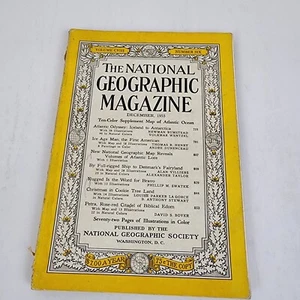 National Geographic Magazine December 1955 No Map - Picture 1 of 3