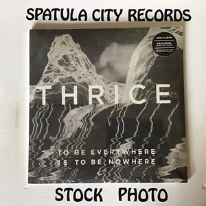 Thrice To Be Everywhere is to be nowhere 2016 sealed LP record vinyl Smoke grey - Picture 1 of 3