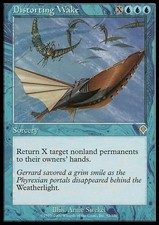 MTG magic cards 1x x1 Light Play, English Distorting Wake Invasion