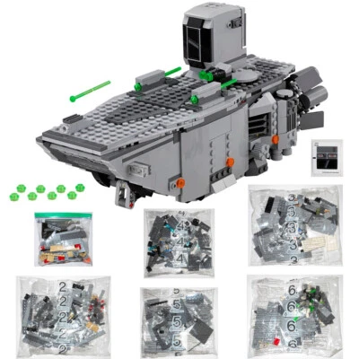 LEGO 75103 First Order Transporter: NEW, NEVER BUILT SHIP ONLY (bags + stickers) - Image 1 of 4