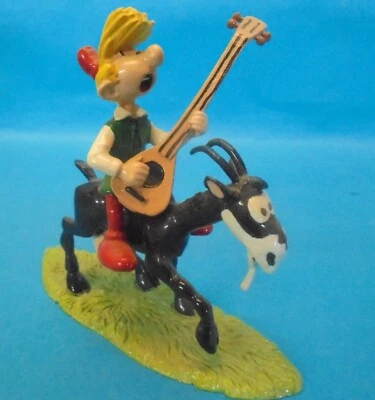 3800 MAXI Metall Figuren PFIFFIKUS auf ZIEGE pirlouit biquette Firma Pixi OVP - Bild 1 von 4