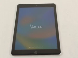 Apple iPad 5th Gen A1823 32 GB iOS 16.7.11 ( Wi-Fi + 4G ) Unlocked - Picture 1 of 7