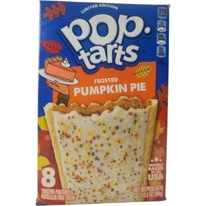 Tarta de calabaza esmerilada Kellogg's Pop Tarts 8 unidades edición limitada - Imagen 1 de 3