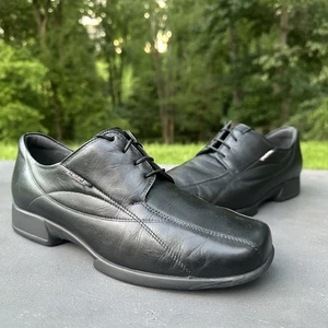 Mephisto Mobils Air Relax Schwarz Leder Schuhe Herren US 11 Schnürschuhe Sneaker - Bild 1 von 10