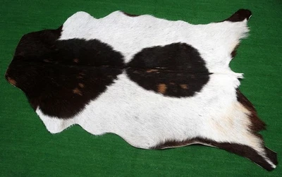 GOAT Western taxidermy Hide Rug Natural Pattern Fur Goat Hide Rode SA-1108 - Image 1 of 3