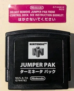 Nintendo 64 Jumper Pak N64 NUS-A-TA Official OEM Original Genuine Authentic Pack - Picture 1 of 4