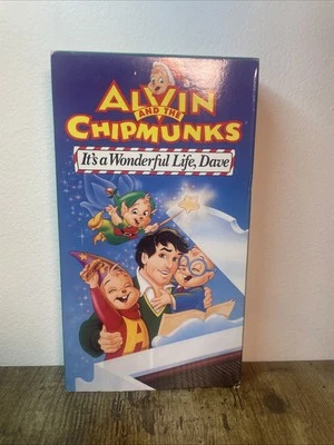 Alvin and the Chipmunks - Its a Wonderful Life, Dave (VHS, 1996) - Image 1 of 4