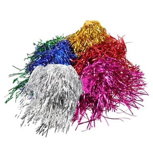 6 Pcs Silver Glitter Wig Blue Wigs for Women Purple Tinsel Cosplay Props - Picture 1 of 12