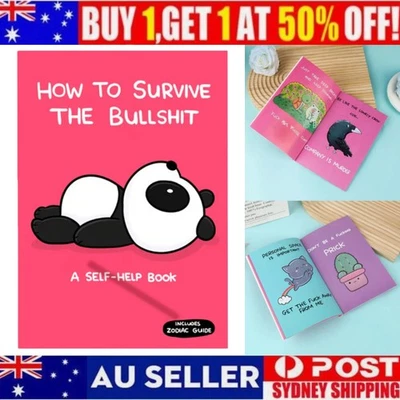 HOW TO SURVIVE THE BULLSHIT English Self Curing Life Knowledge Book For Beginner - image 1 of 4