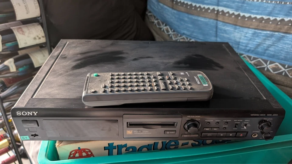 Lecteur enregistreur MD MiniDisc Sony mds-je510  - Photo 1/1