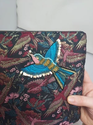 Bolsa Sam Edelman Bird Brocado Bordado Jacquard Hea Nueva Foto 1 de 4