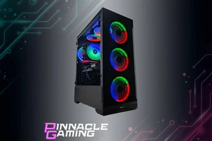 ⭐⭐⭐⭐⭐Custom Gaming Desktop Ryzen 7 RX 580 8GB 1TB SSD 16GB DDR4 Black - Picture 1 of 10